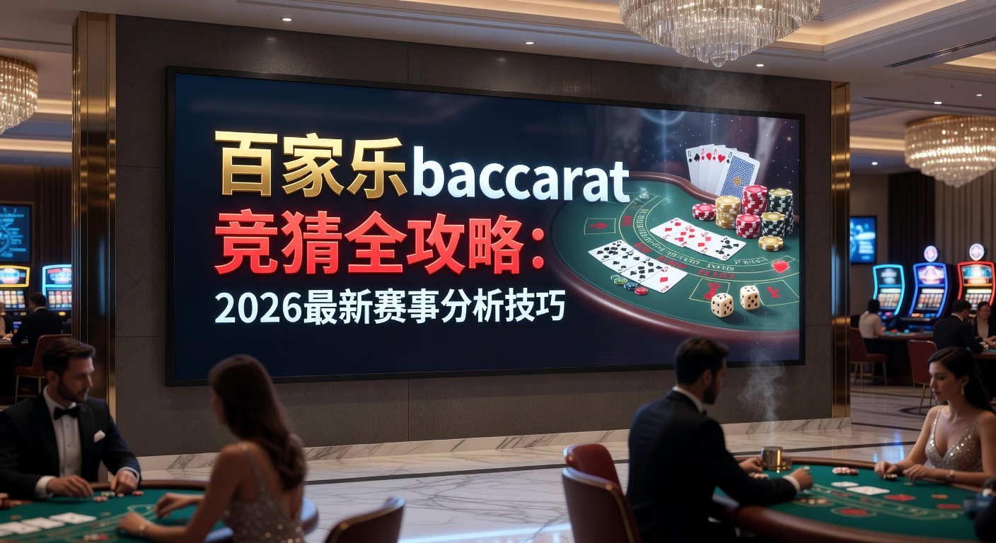 百家乐 baccarat 竞猜玩法详解与赛事分析攻略