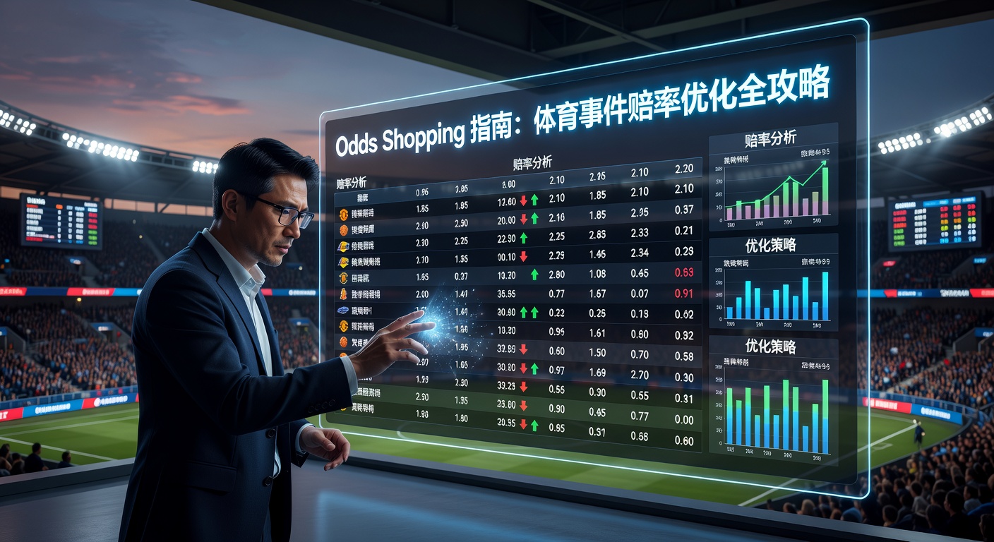Odds Shopping 指南：体育迷优化赛事赔率技巧