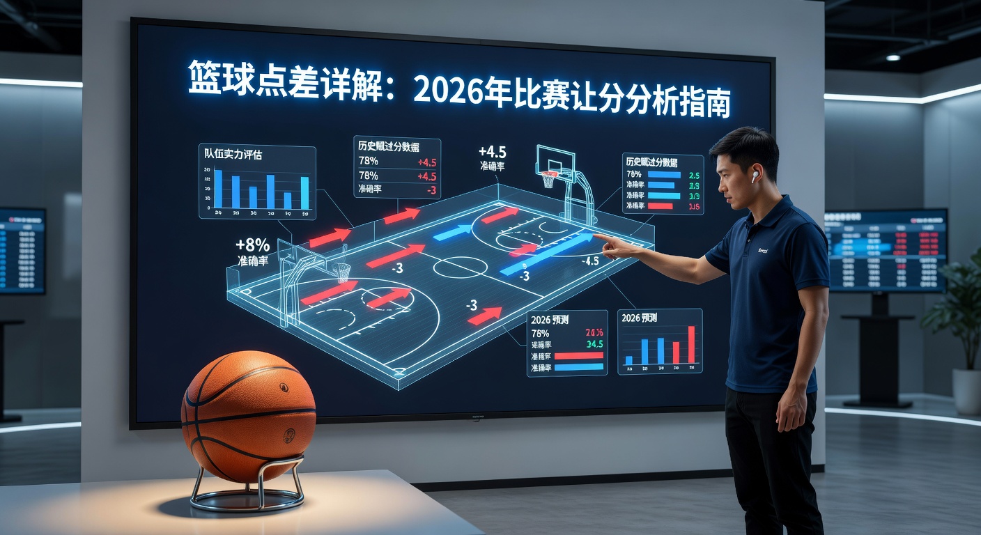 篮球点差详解：比赛让分预测技巧